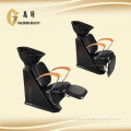 black color beauty salon shampoo chair